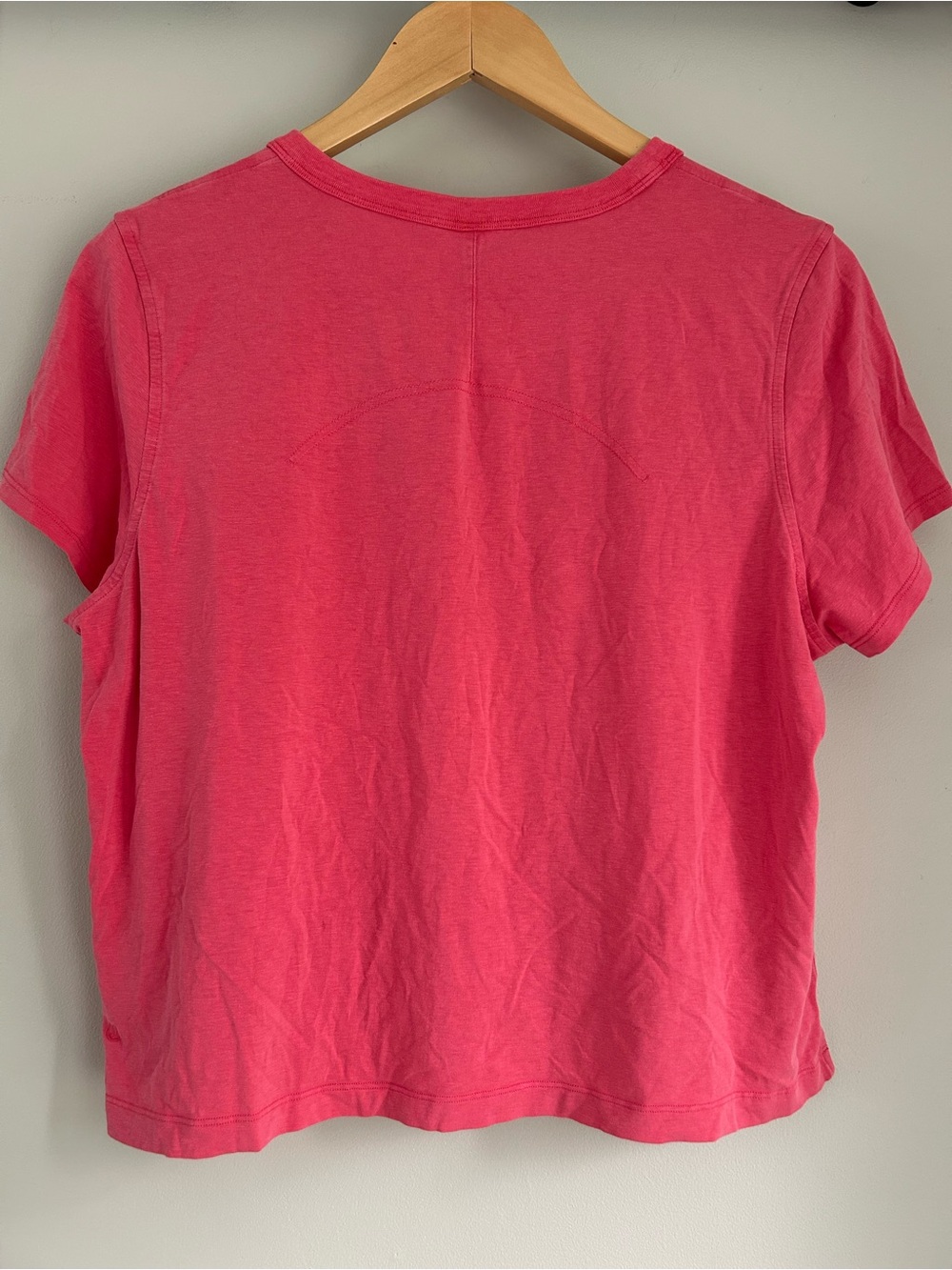 Lulu Classic Fit Cotton Blend T Shirt Size 8